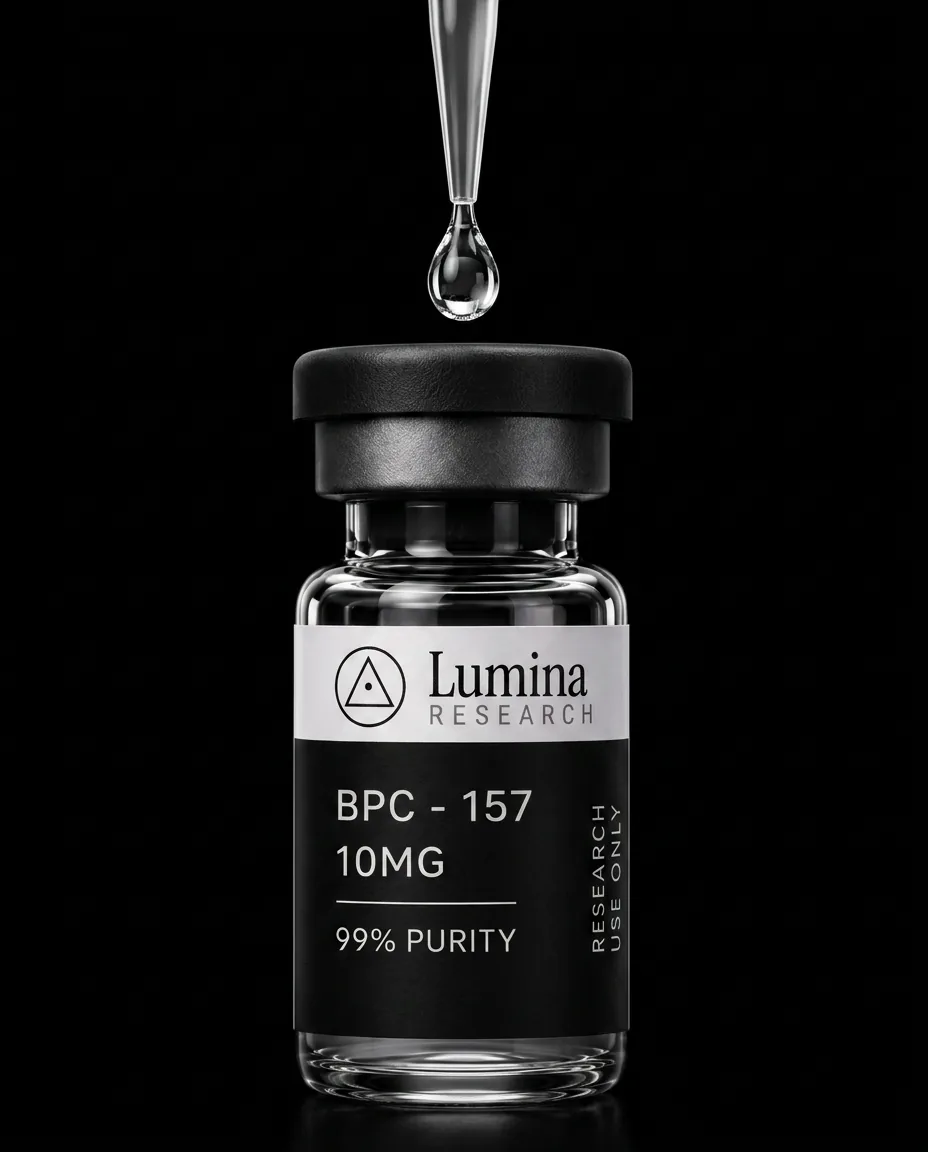A research vial under precision analysis